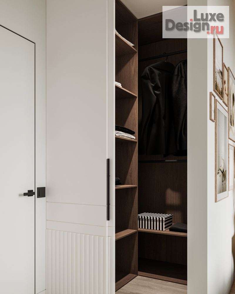 Дизайн интерьера двухкомнатной квартиры "ЖК Shome. Квартира для молодой семьи " (фото 11)