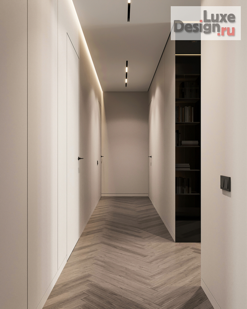 Дизайн интерьера четырехкомнатной квартиры "Квартира 150 м2 на ул. Новочеремушкинская" (фото 25)