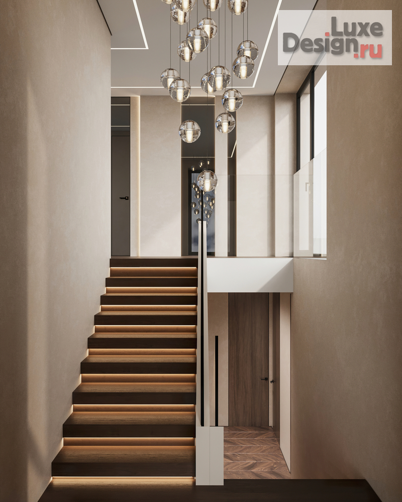 Дизайн интерьера коттеджа "Дом 330 м2 в КП Хюгге" (фото 74)