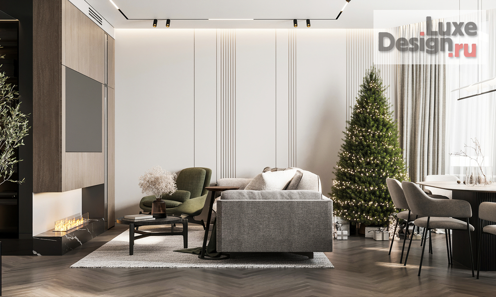 Дизайн интерьера четырехкомнатной квартиры "Квартира 150 м2 на ул. Новочеремушкинская" (фото 8)