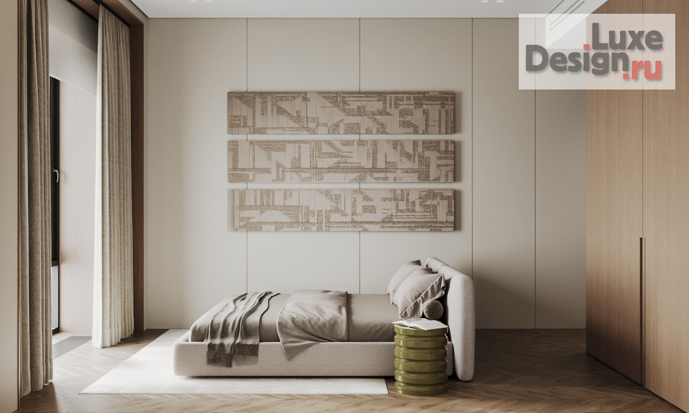 Дизайн интерьера двухкомнатной квартиры "квартира 55 м2 в ЖК Hide" (фото 14)