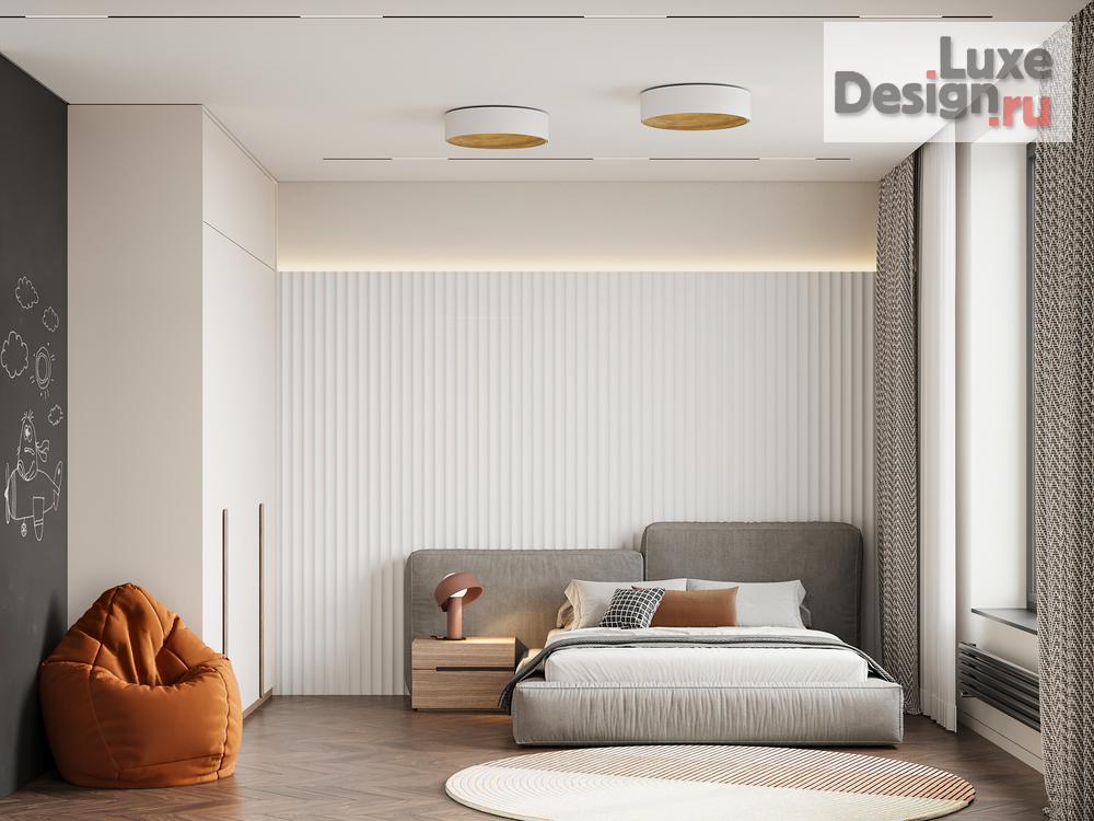 Дизайн интерьера коттеджа "Дом 330 м2 в КП Хюгге" (фото 65)