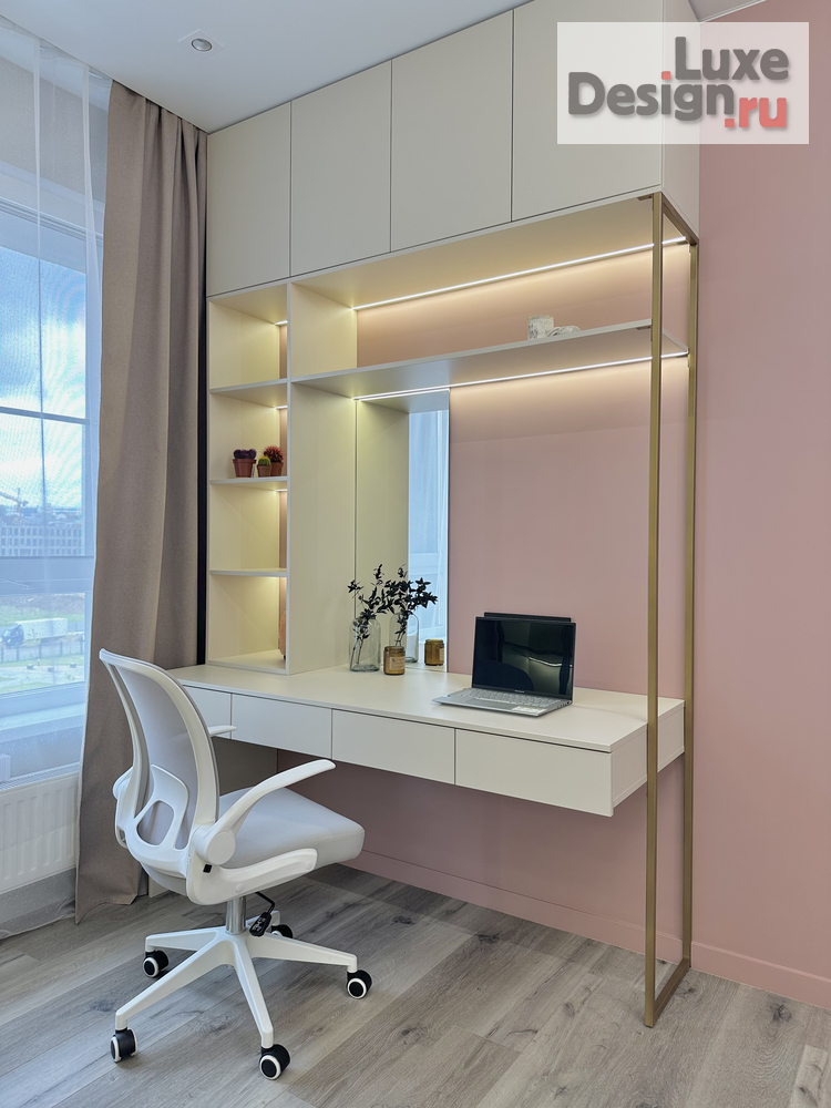 Дизайн интерьера трехкомнатной квартиры "Квартира 85 м2 в ЖК Аквилон Митино (Фото)" (фото 18)