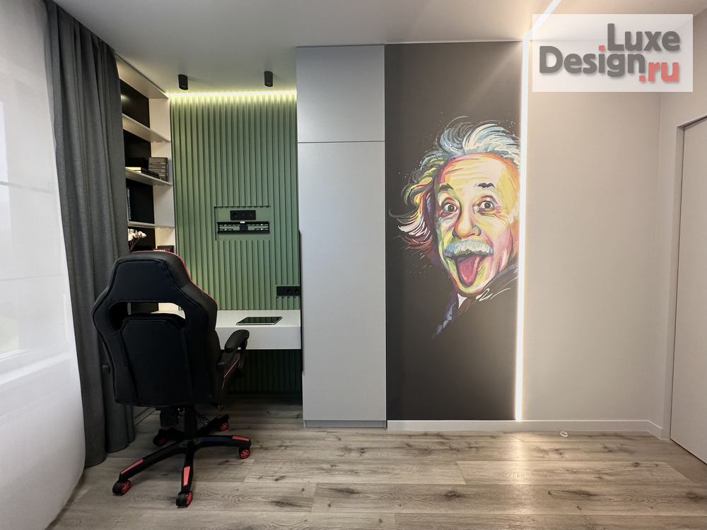 Дизайн интерьера трехкомнатной квартиры "Квартира 85 м2 в ЖК Аквилон Митино (Фото)" (фото 15)