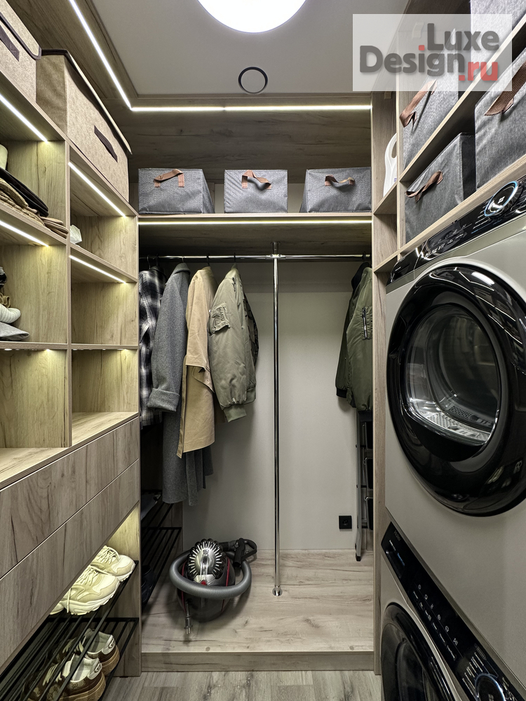 Дизайн интерьера трехкомнатной квартиры "Квартира 85 м2 в ЖК Аквилон Митино (Фото)" (фото 20)