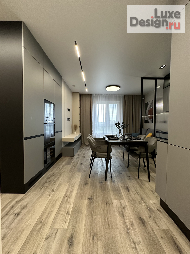 Дизайн интерьера трехкомнатной квартиры "Квартира 85 м2 в ЖК Аквилон Митино (Фото)" (фото 4)
