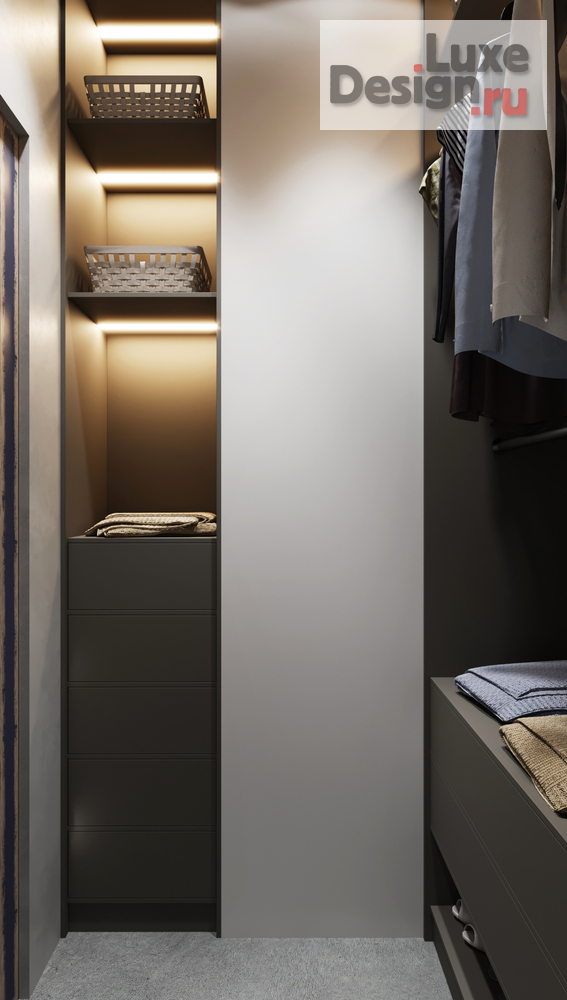 Дизайн интерьера квартиры студии "Квартира в ЖК Невский" (фото 16)