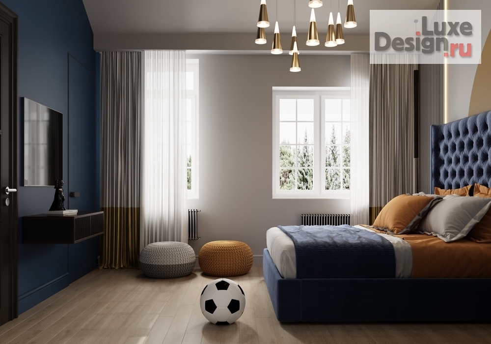 Дизайн интерьера таунхауса "Таунхаус 216 м2 в КП Британика" (фото 43)