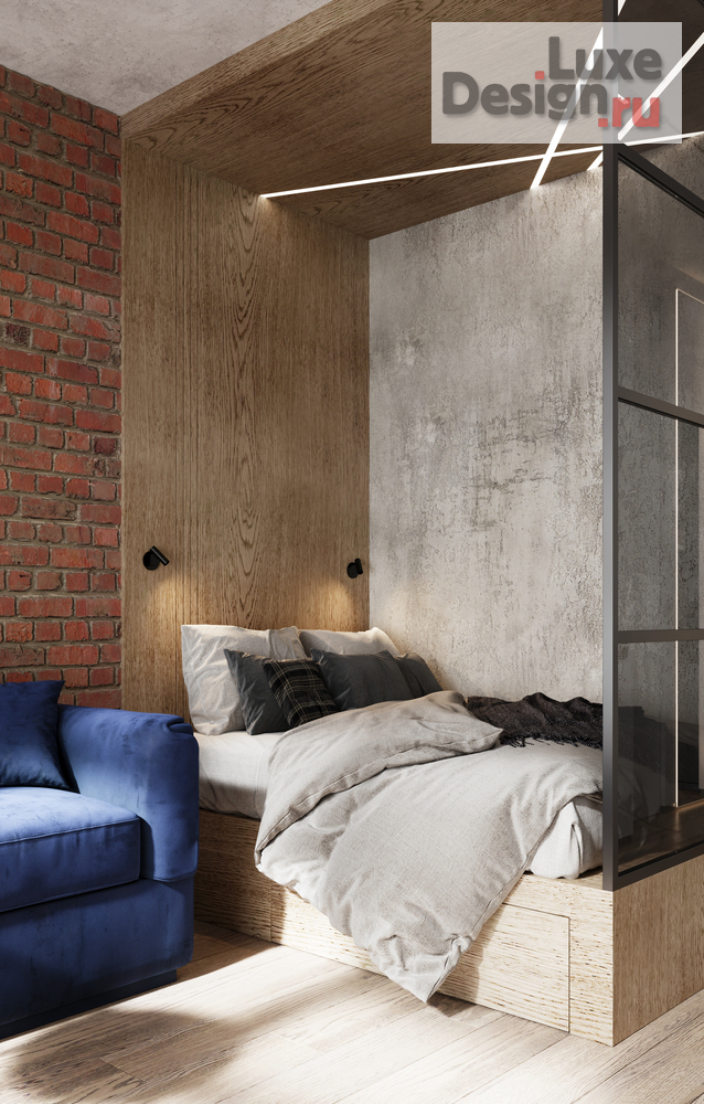 Дизайн интерьера квартиры студии "Квартира в ЖК Невский" (фото 9)