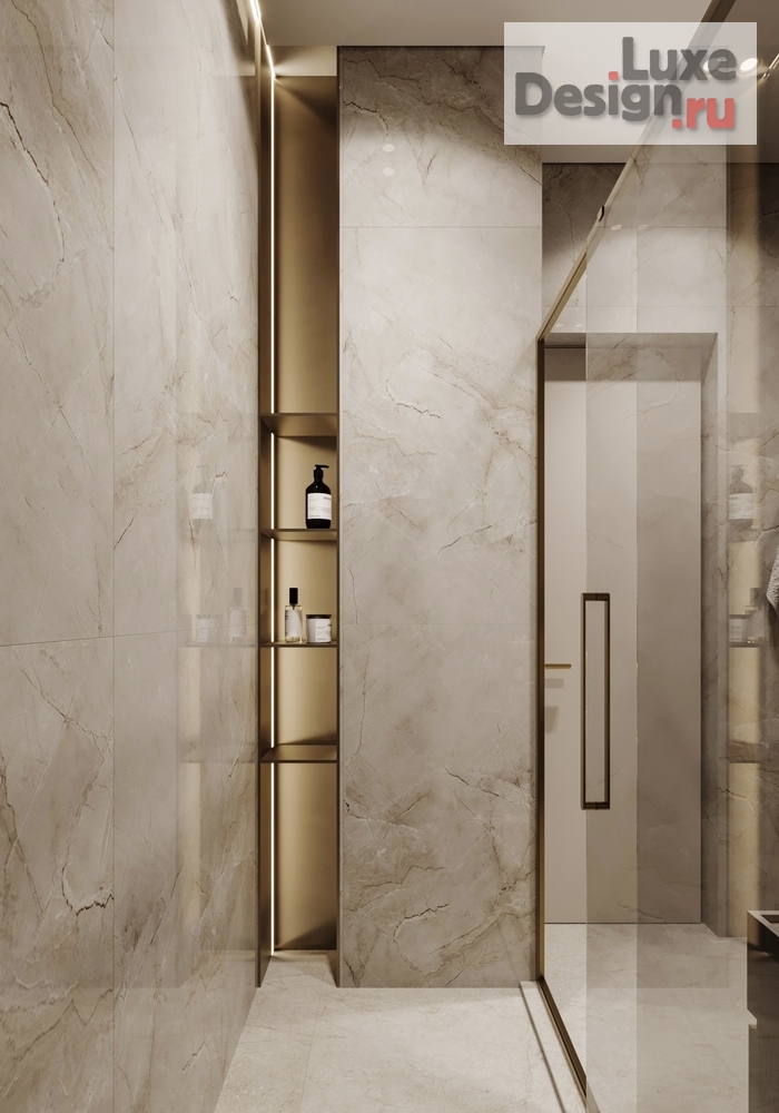 Дизайн интерьера двухкомнатной квартиры "квартира 55 м2 в ЖК Hide" (фото 28)