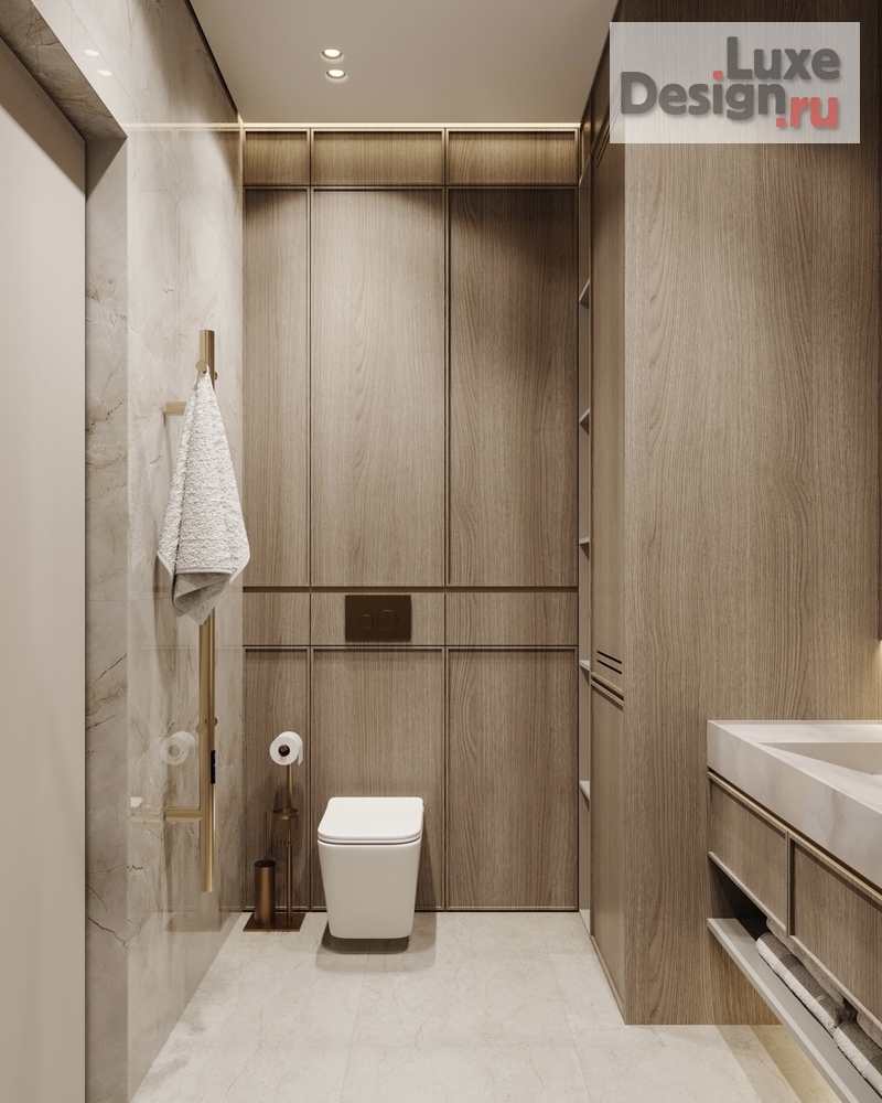 Дизайн интерьера двухкомнатной квартиры "квартира 55 м2 в ЖК Hide" (фото 31)