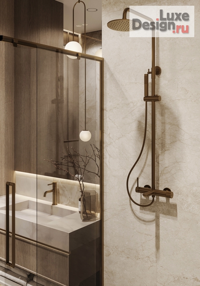 Дизайн интерьера двухкомнатной квартиры "квартира 55 м2 в ЖК Hide" (фото 23)