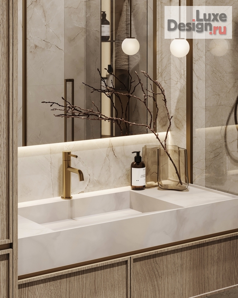 Дизайн интерьера двухкомнатной квартиры "квартира 55 м2 в ЖК Hide" (фото 29)