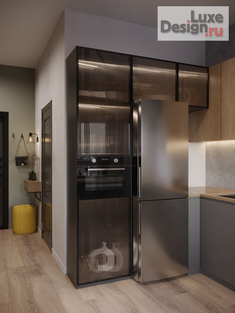 Дизайн интерьера квартиры студии "Квартира 35 м2 в ЖК Фреш" (фото 3)