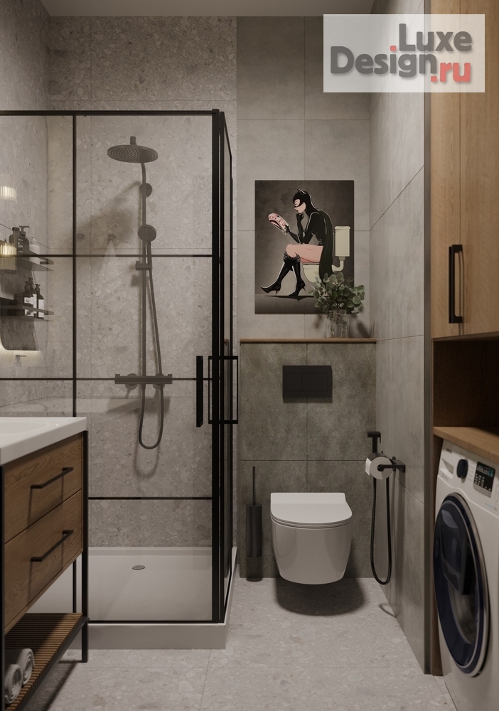 Дизайн интерьера квартиры студии "Квартира 35 м2 в ЖК Фреш" (фото 14)