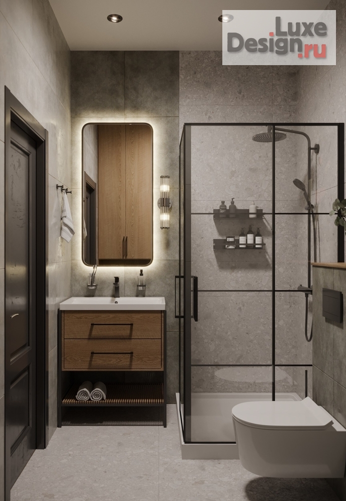 Дизайн интерьера квартиры студии "Квартира 35 м2 в ЖК Фреш" (фото 15)