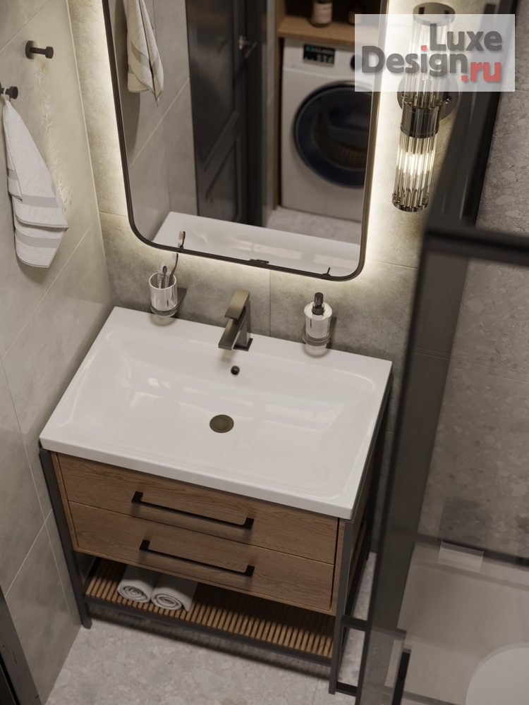 Дизайн интерьера квартиры студии "Квартира 35 м2 в ЖК Фреш" (фото 17)