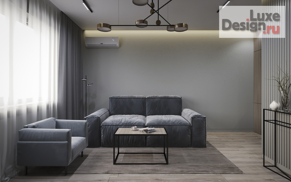 Дизайн интерьера двухкомнатной квартиры "Квартира у м. Сокол" (фото 11)