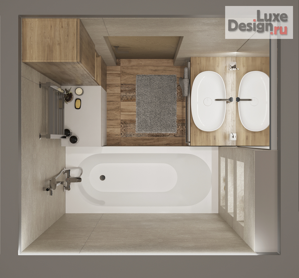 Дизайн интерьера двухкомнатной квартиры "Квартира в ЖК Фреш" (фото 31)