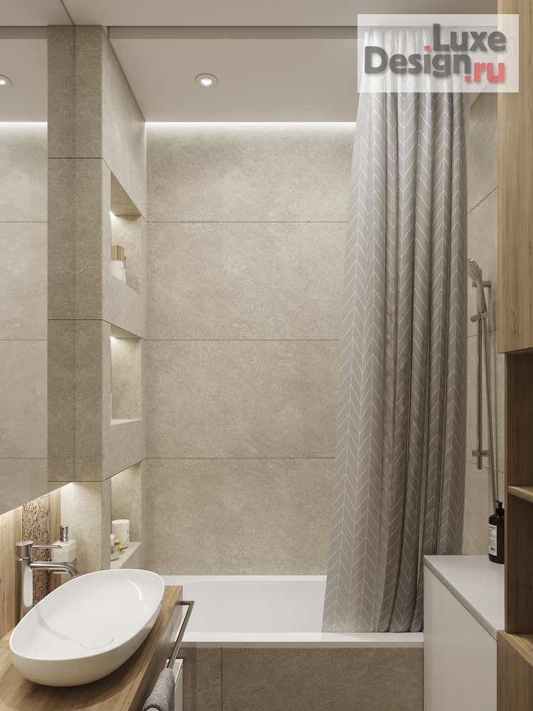 Дизайн интерьера двухкомнатной квартиры "Квартира в ЖК Фреш" (фото 30)