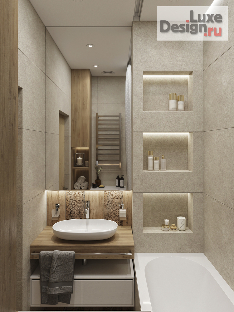 Дизайн интерьера двухкомнатной квартиры "Квартира в ЖК Фреш" (фото 27)