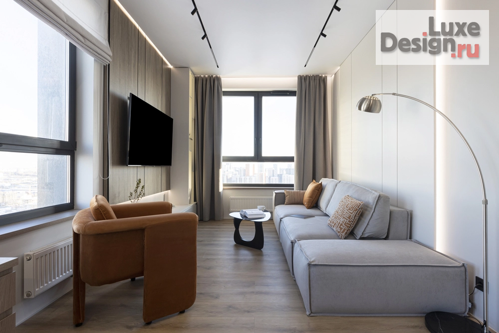 Дизайн интерьера двухкомнатной квартиры "Проект в ЖК Талисман" (фото 64)