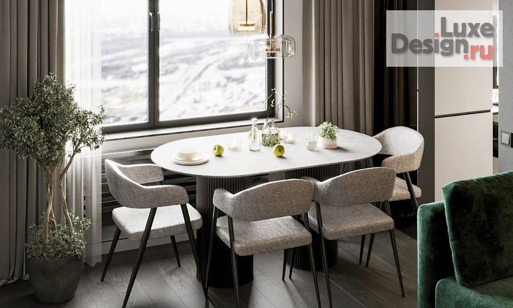 Дизайн интерьера четырехкомнатной квартиры "Квартира на ул. Кетчерская" (фото 4)