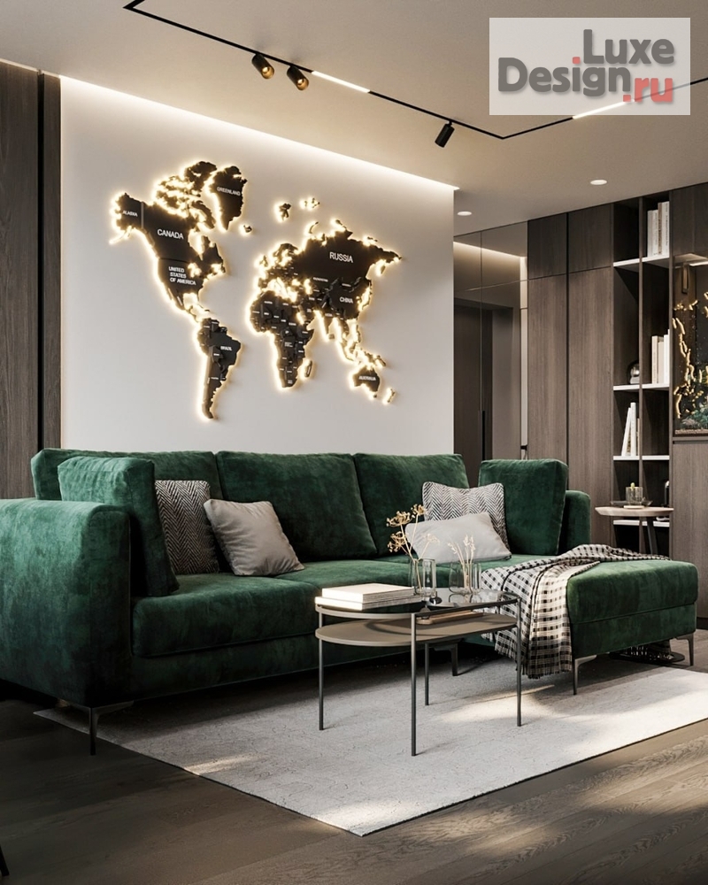 Дизайн интерьера четырехкомнатной квартиры "Квартира на ул. Кетчерская" (фото 5)