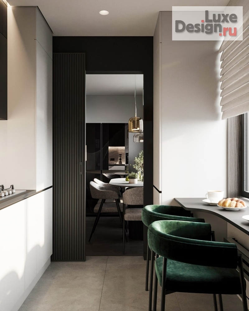 Дизайн интерьера четырехкомнатной квартиры "Квартира на ул. Кетчерская" (фото 9)