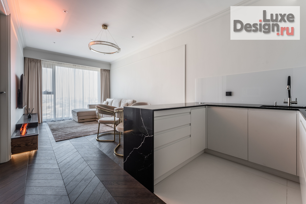 Дизайн интерьера двухкомнатной квартиры "Квартира 65 м2 в ЖК Поклонная 7" (фото 27)