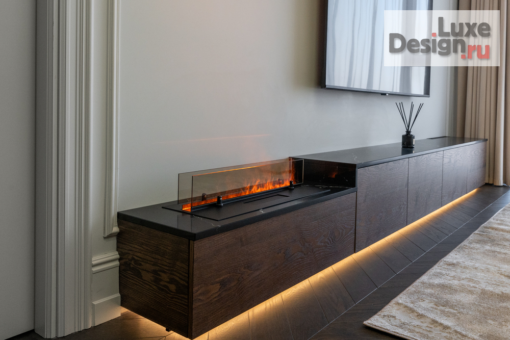 Дизайн интерьера двухкомнатной квартиры "Квартира 65 м2 в ЖК Поклонная 7" (фото 3)