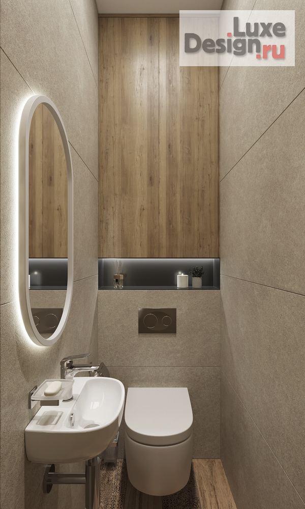 Дизайн интерьера двухкомнатной квартиры "Квартира в ЖК Фреш" (фото 33)