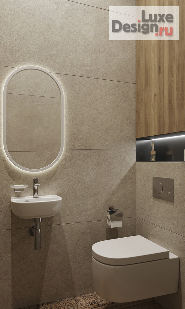 Дизайн интерьера двухкомнатной квартиры "Квартира в ЖК Фреш" (фото 35)