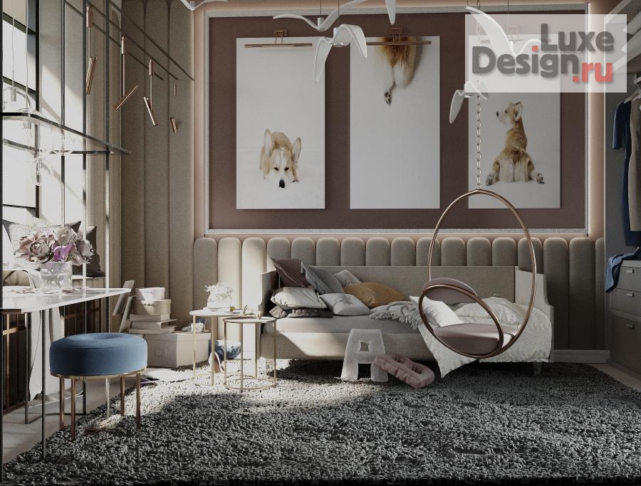 Дизайн интерьера трехкомнатной квартиры "Лаконичная классика" (фото 2) от дизайнера Черевишный Артем Викторович Дизайн интерьера трехкомнатной квартиры "Лаконичная классика" (фото 2)