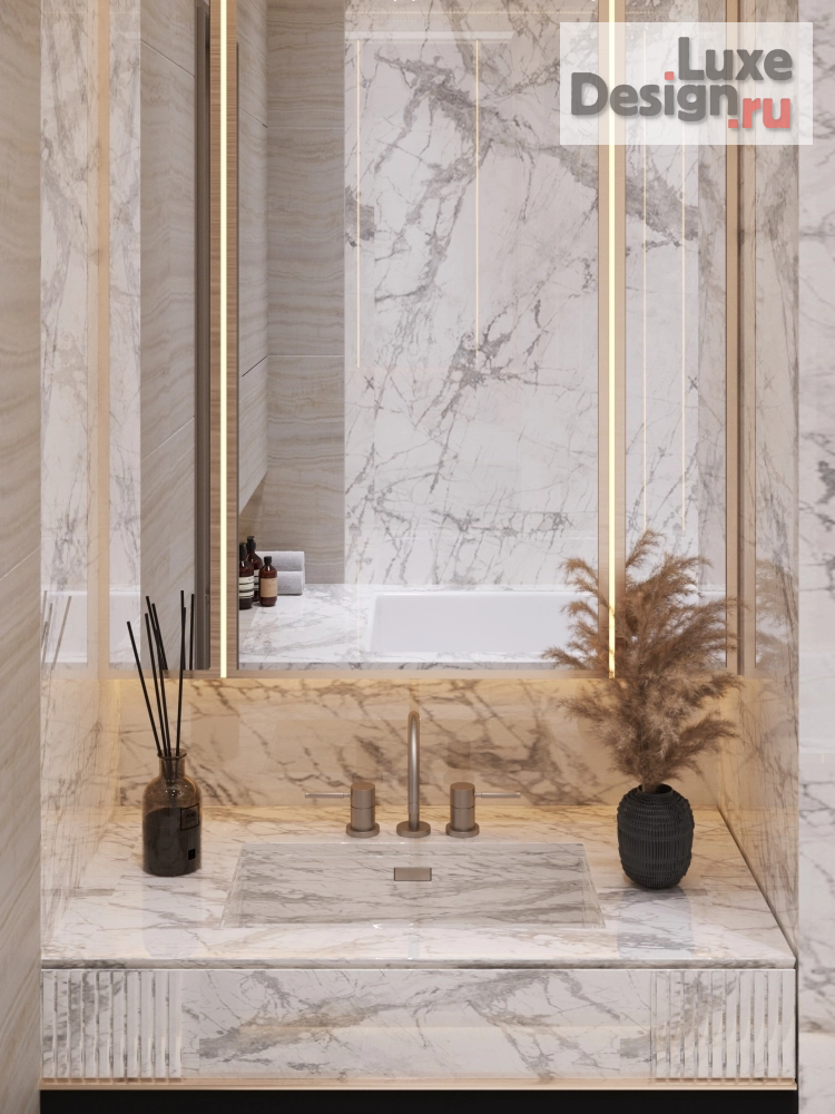 Дизайн интерьера квартиры "Дизайн интерьера квартиры 156 кв.м в Жилом комплексе Дом на Тишинке" (фото 13)