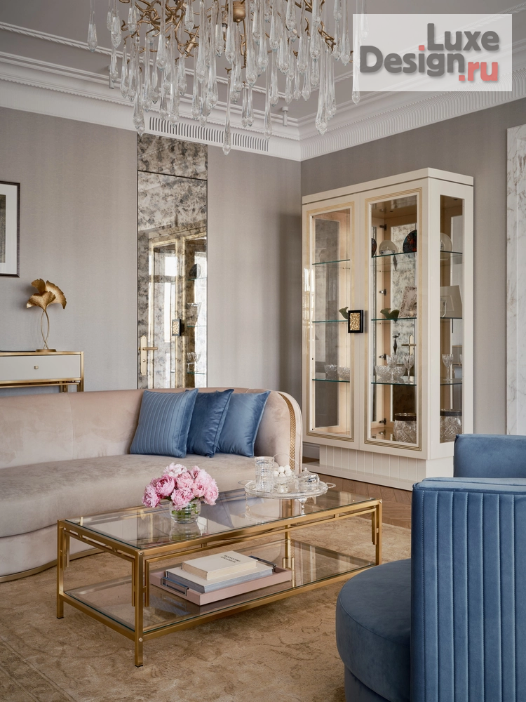 Дизайн интерьера квартиры "Дизайн интерьера квартиры 116 кв.м на Бронной" (фото 12)