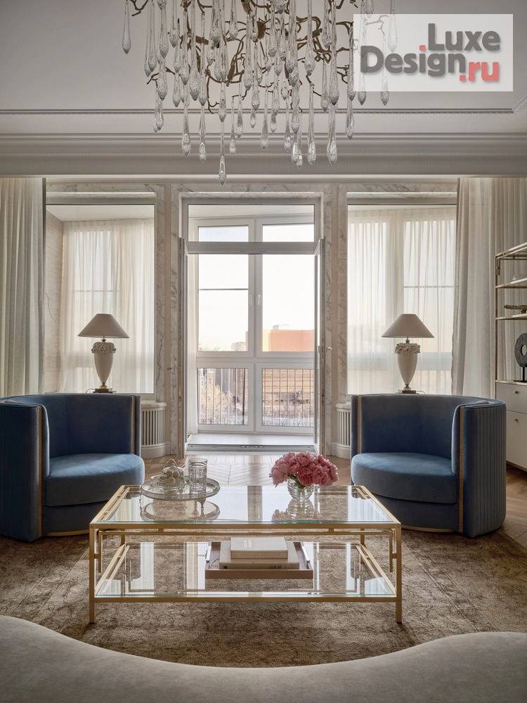 Дизайн интерьера квартиры "Дизайн интерьера квартиры 116 кв.м на Бронной" (фото 11)