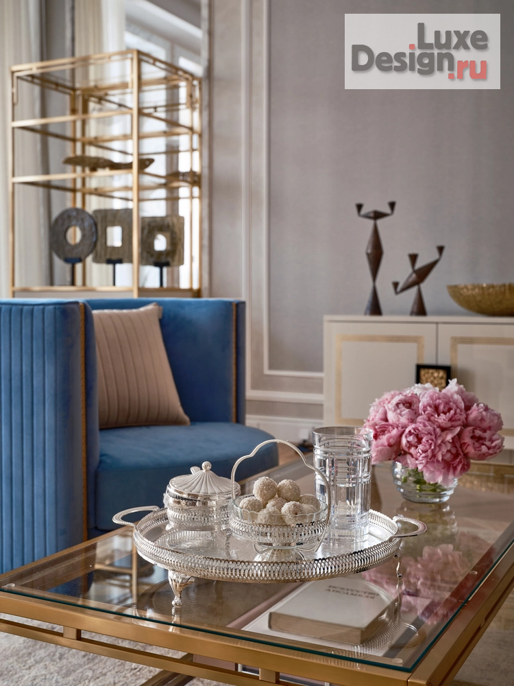 Дизайн интерьера квартиры "Дизайн интерьера квартиры 116 кв.м на Бронной" (фото 7)