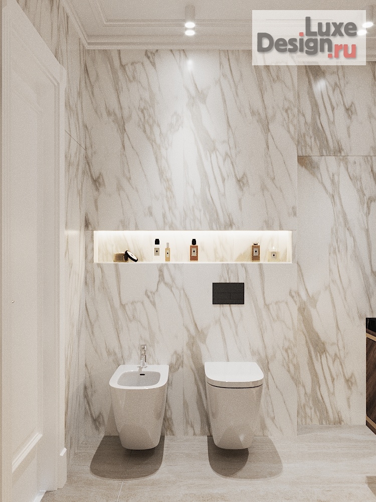 Дизайн интерьера трехкомнатной квартиры "ЖК "Кварталы 21/19"" (фото 7)