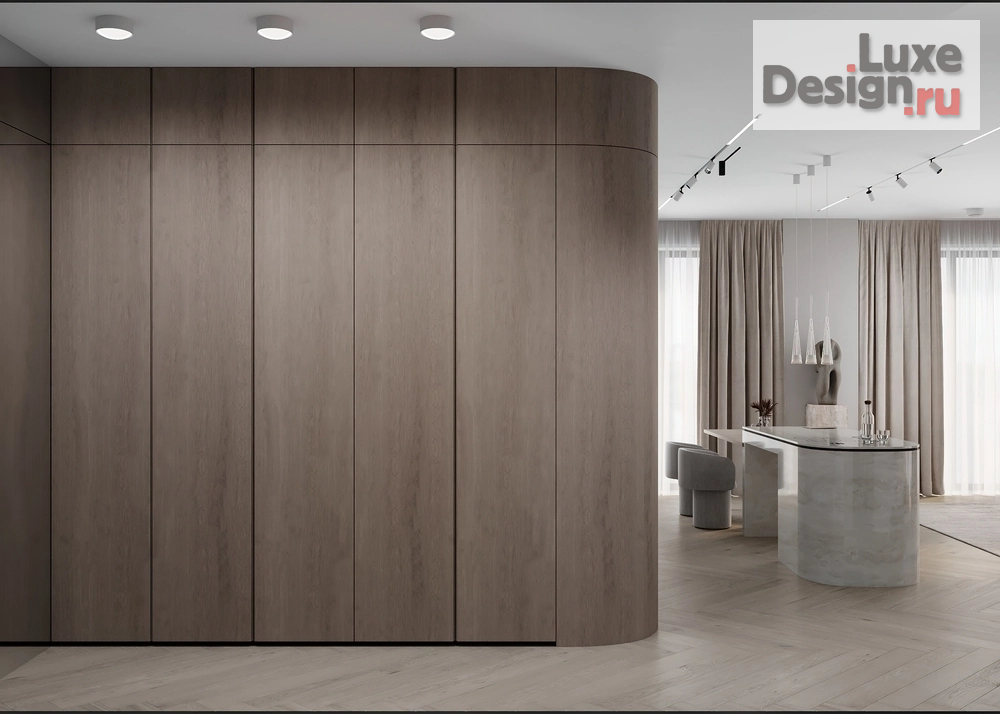 Дизайн интерьера трехкомнатной квартиры "Prime Park 1 " (фото 4)