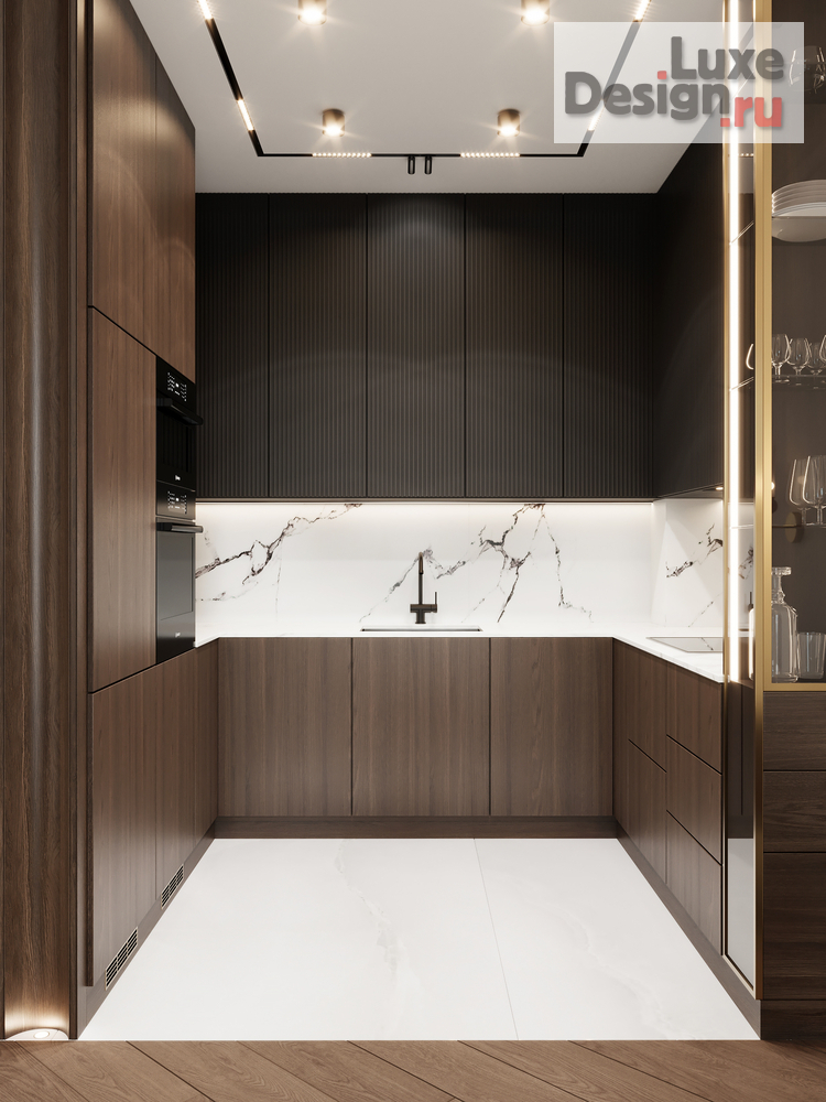 Дизайн интерьера трехкомнатной квартиры "ЖК Прайм Парк" (фото 4)