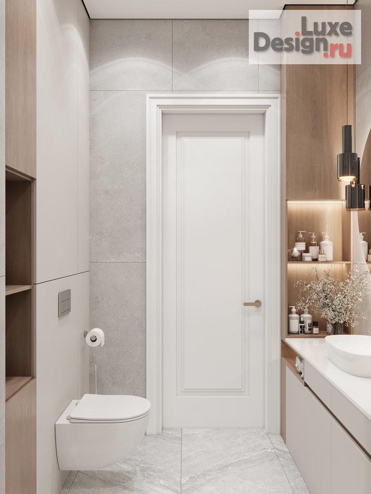 Дизайн интерьера двухкомнатной квартиры "ЖК Настоящее" (фото 10)