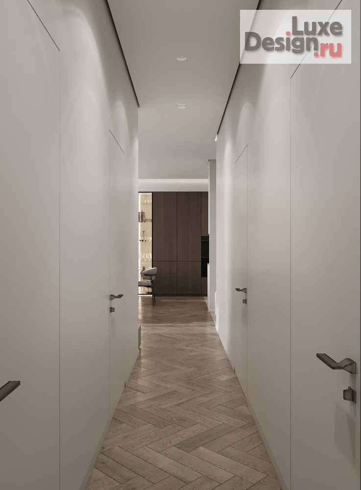 Дизайн интерьера четырехкомнатной квартиры "ЖК D1" (фото 10)