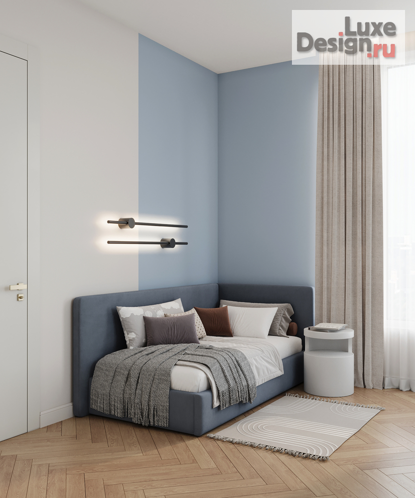 Дизайн интерьера четырехкомнатной квартиры "ЖК ЭВЕР " (фото 8)