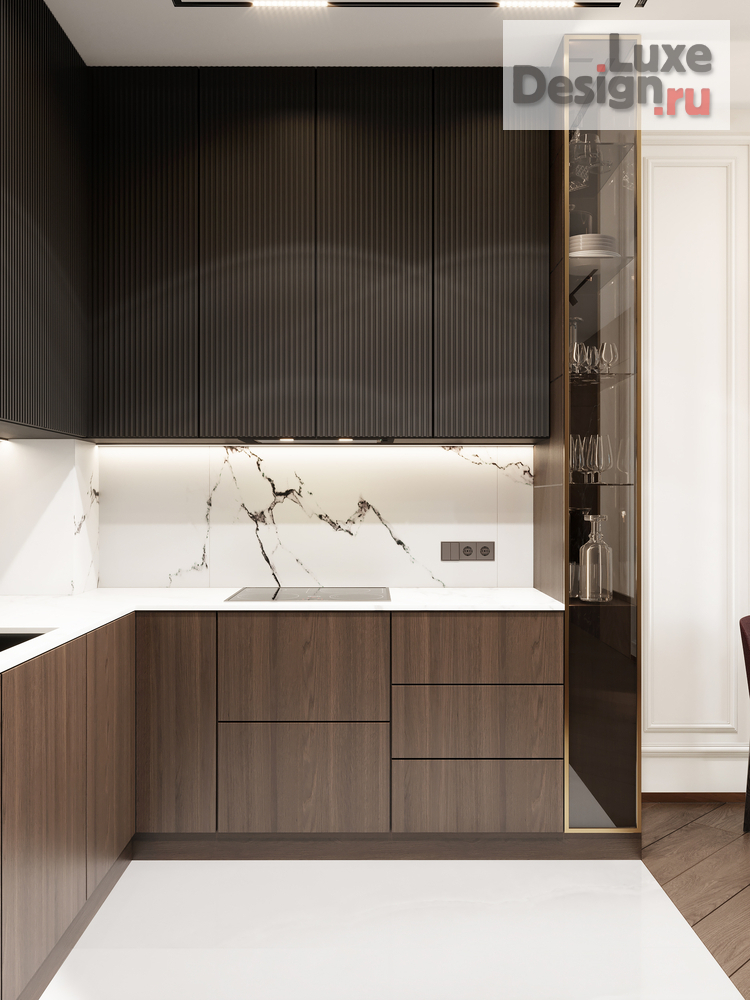 Дизайн интерьера трехкомнатной квартиры "ЖК Прайм Парк" (фото 14)