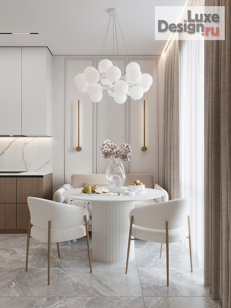 Дизайн интерьера двухкомнатной квартиры "ЖК Настоящее" (фото 11)