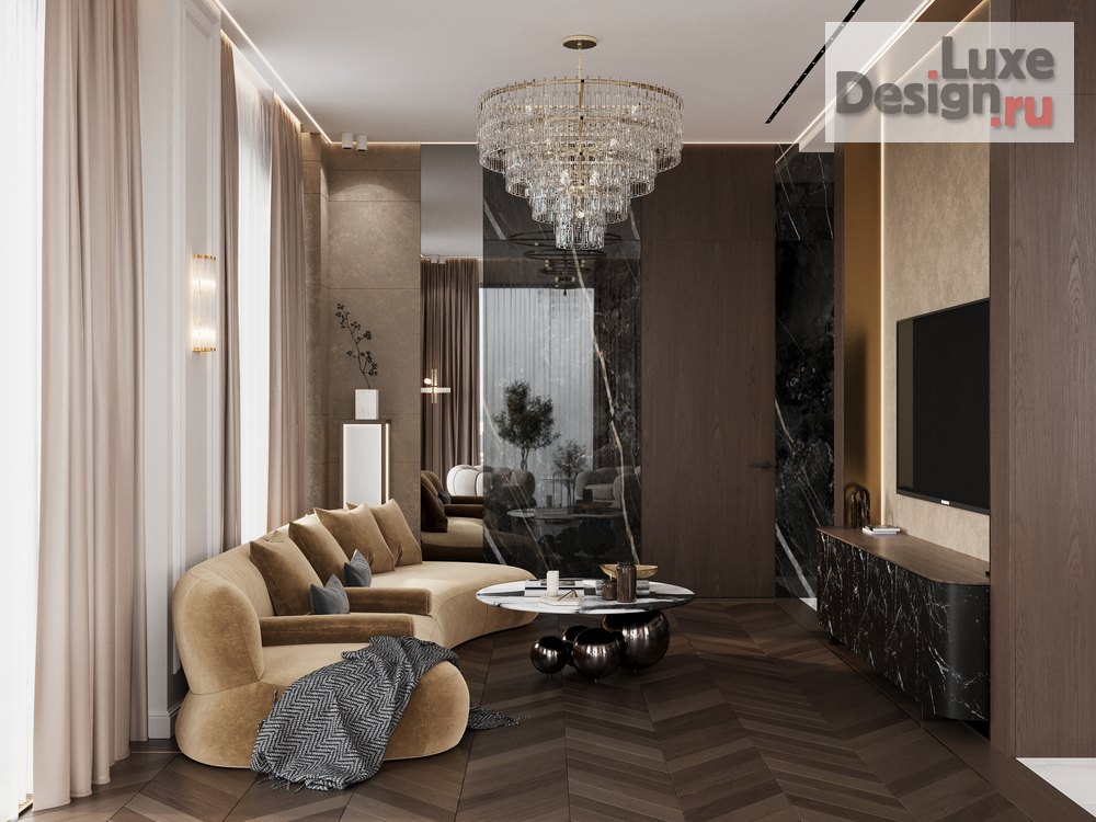 Дизайн интерьера двухкомнатной квартиры "ЖК ПРАЙМ ПАРК 5 " (фото 12)