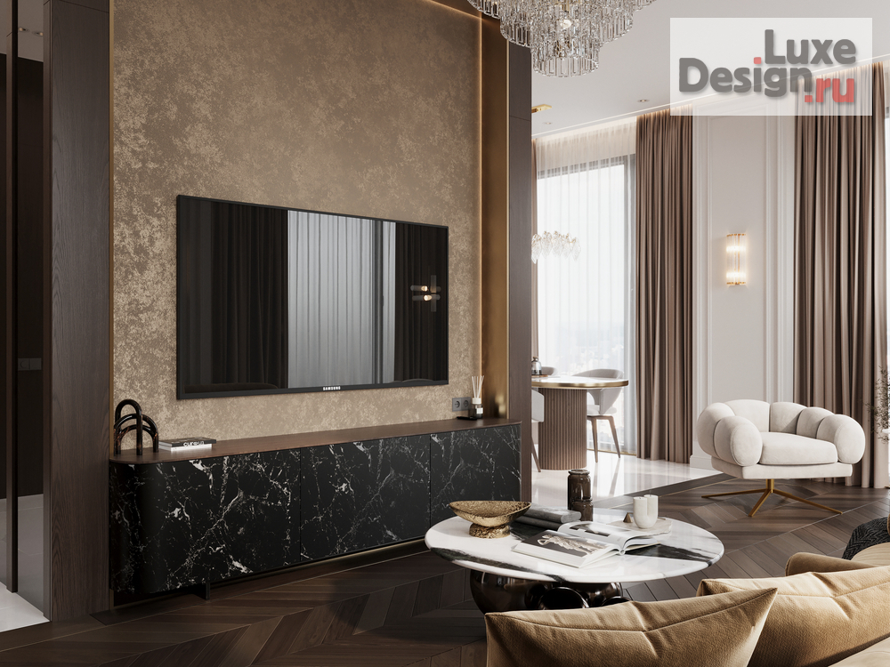 Дизайн интерьера двухкомнатной квартиры "ЖК ПРАЙМ ПАРК 5 " (фото 13)