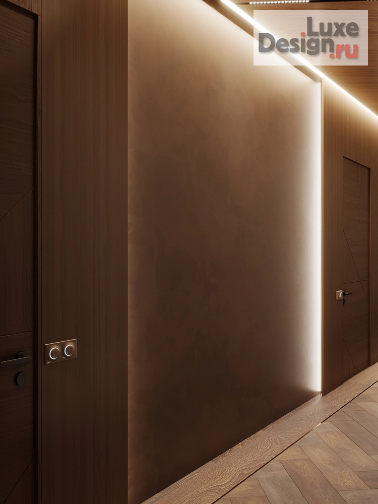 Дизайн интерьера четырехкомнатной квартиры "ЖК ВОРОБЬЕВЫЕ ГОРЫ" (фото 13)