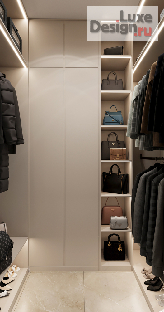 Дизайн интерьера четырехкомнатной квартиры "ЖК D1" (фото 12)